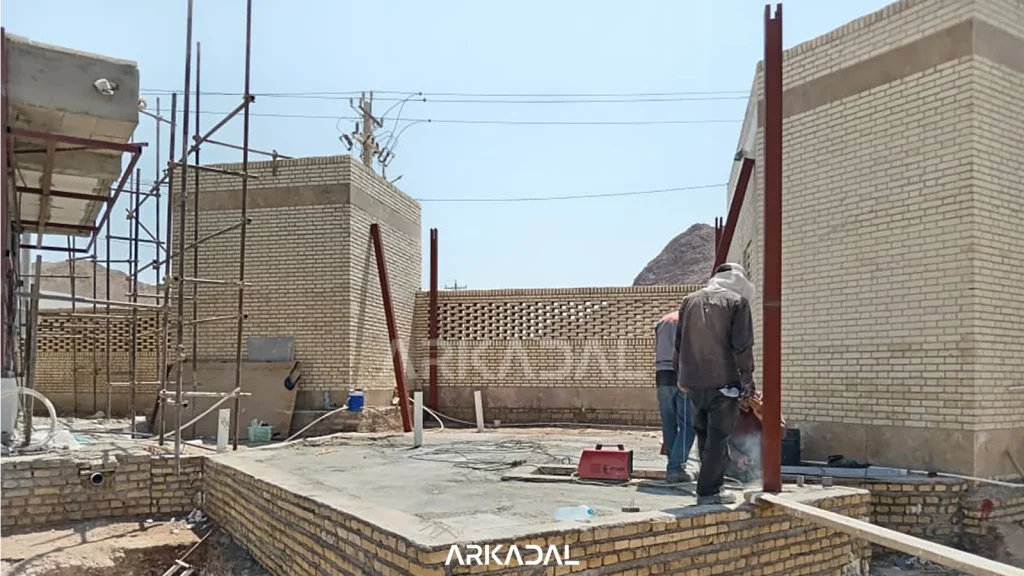 طراحی کارخانه مدرن یزد طراحی نما کارخانه و سالن های صنعتی وسوله